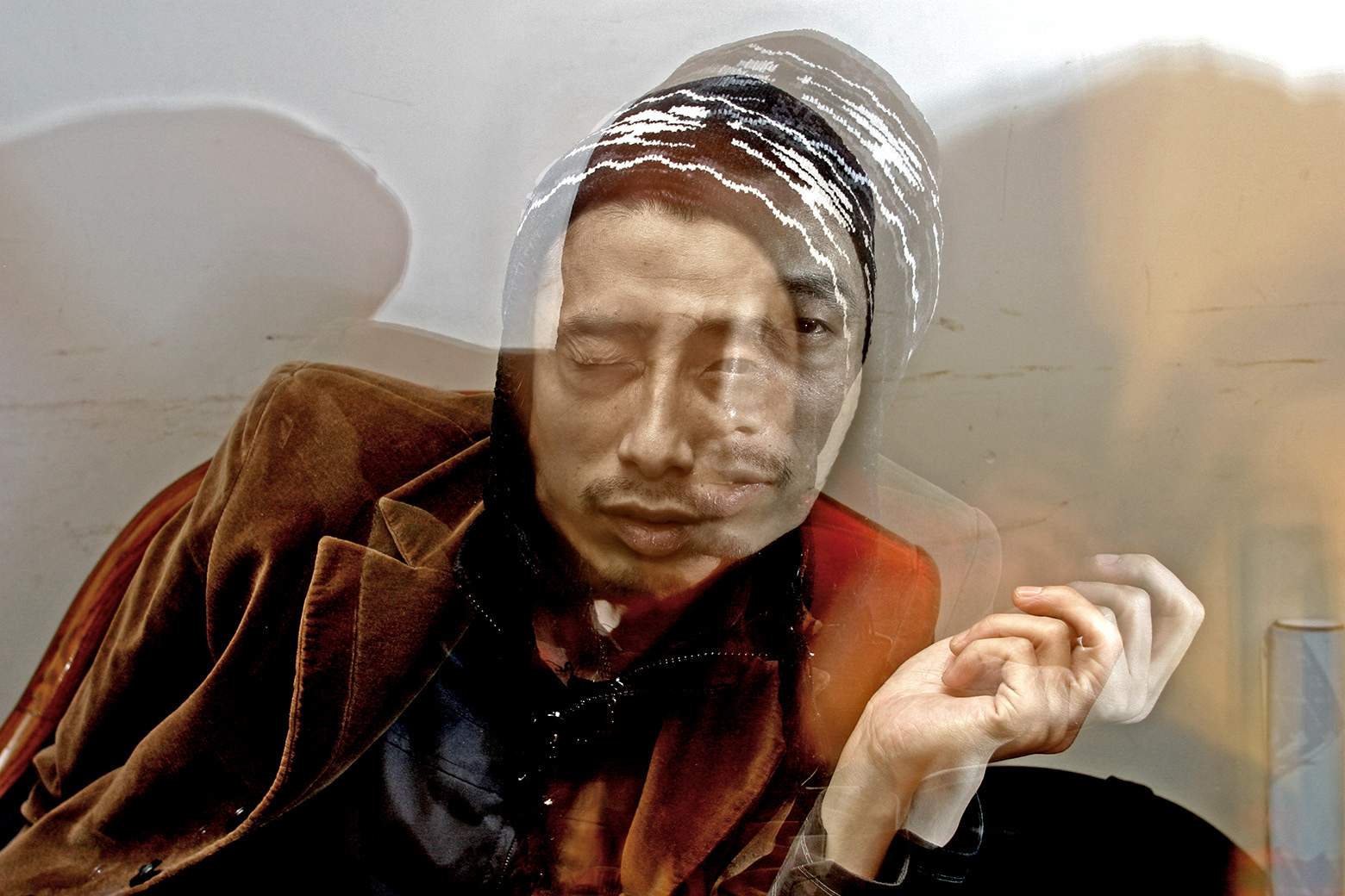 Tian Xiao at the Bayete gig, Beijing, China