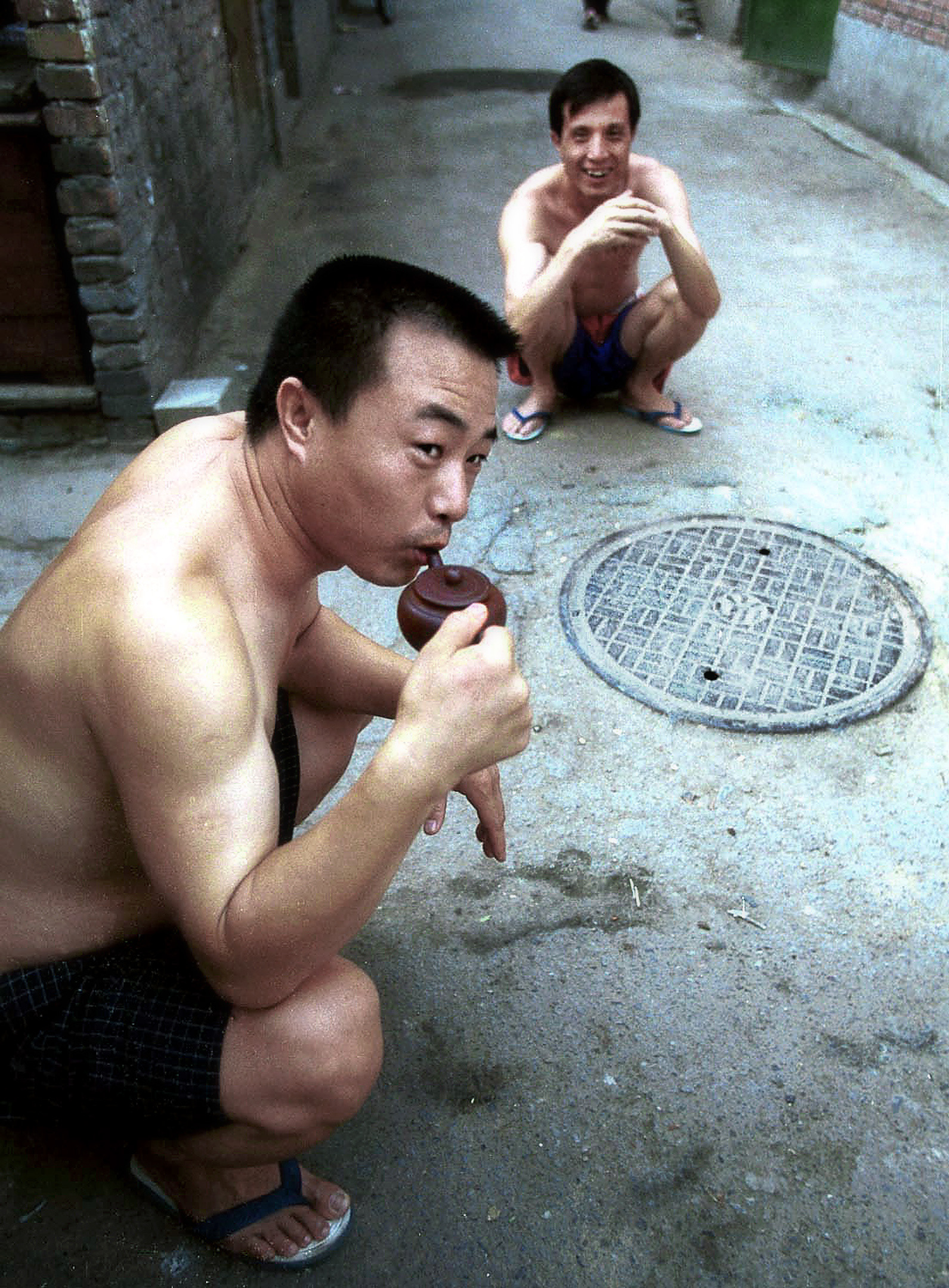 Late afternoon summer break, Beijng Hutongs, China