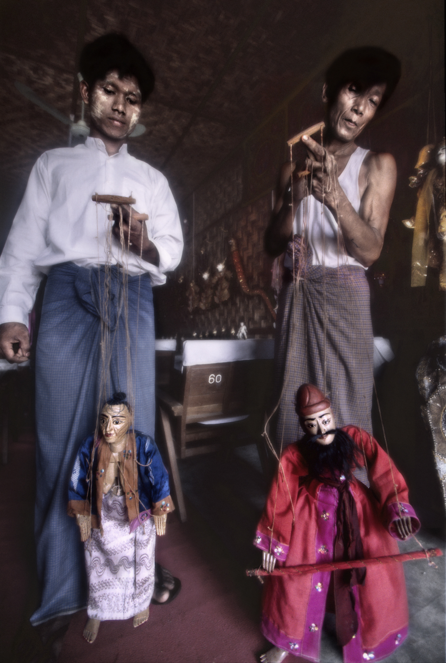 Marionette makers, Mandalay, Myanmar (Burma)
