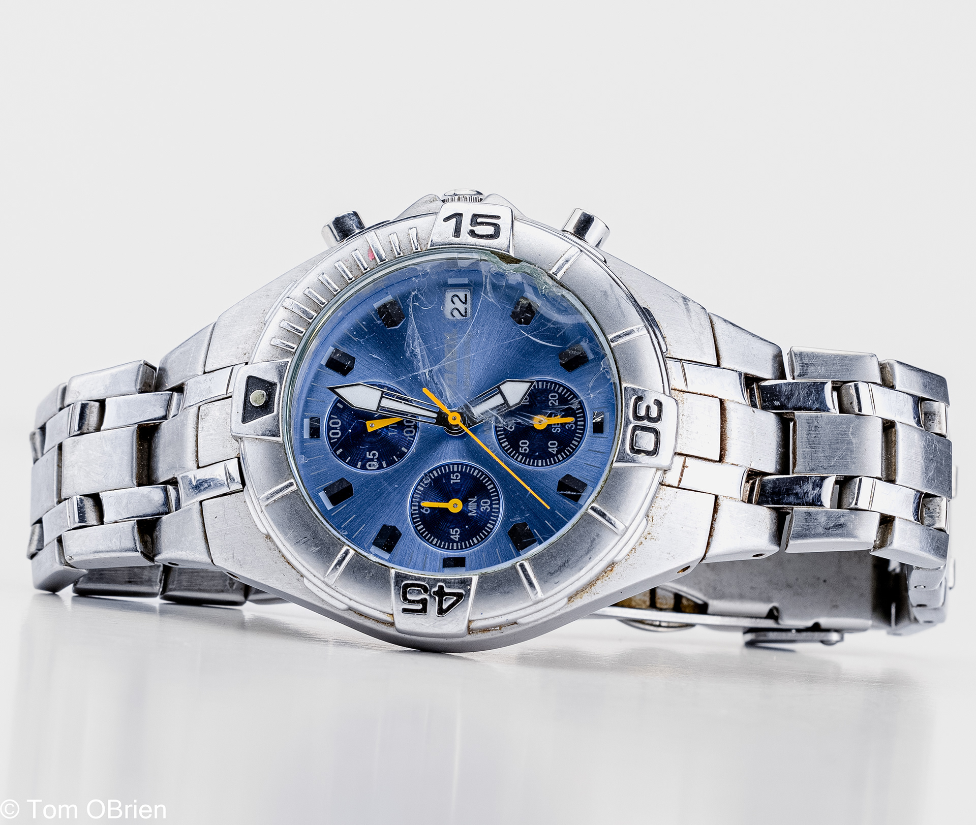 Fossil Wristwatch (With Heavy Wear)