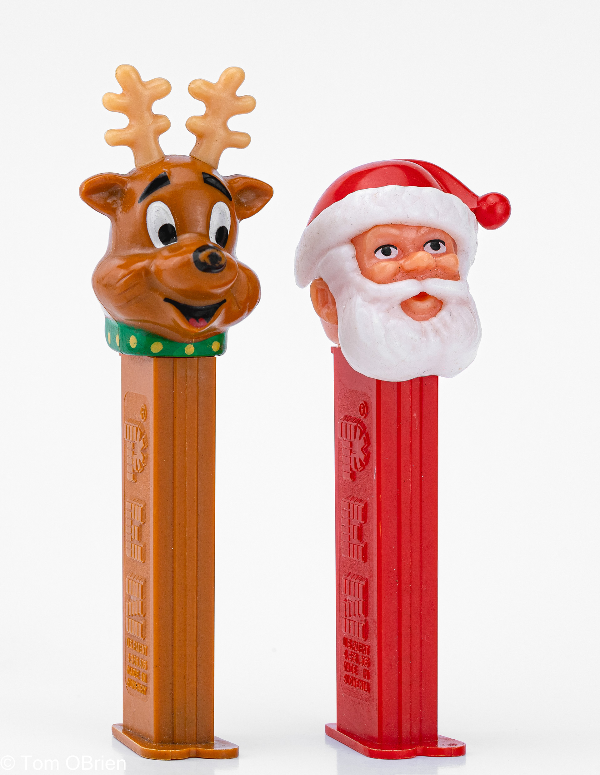 Santa and Reindeer PEZ Dispensers
