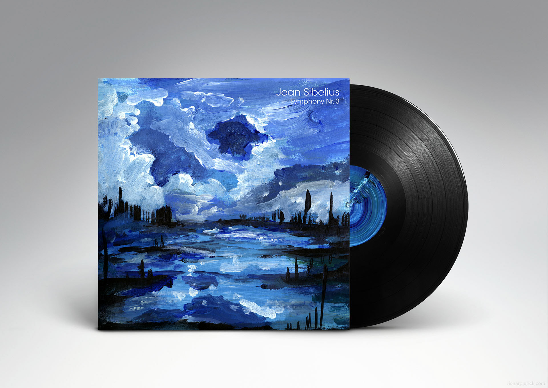 Jean sibelius third symphony album cover front