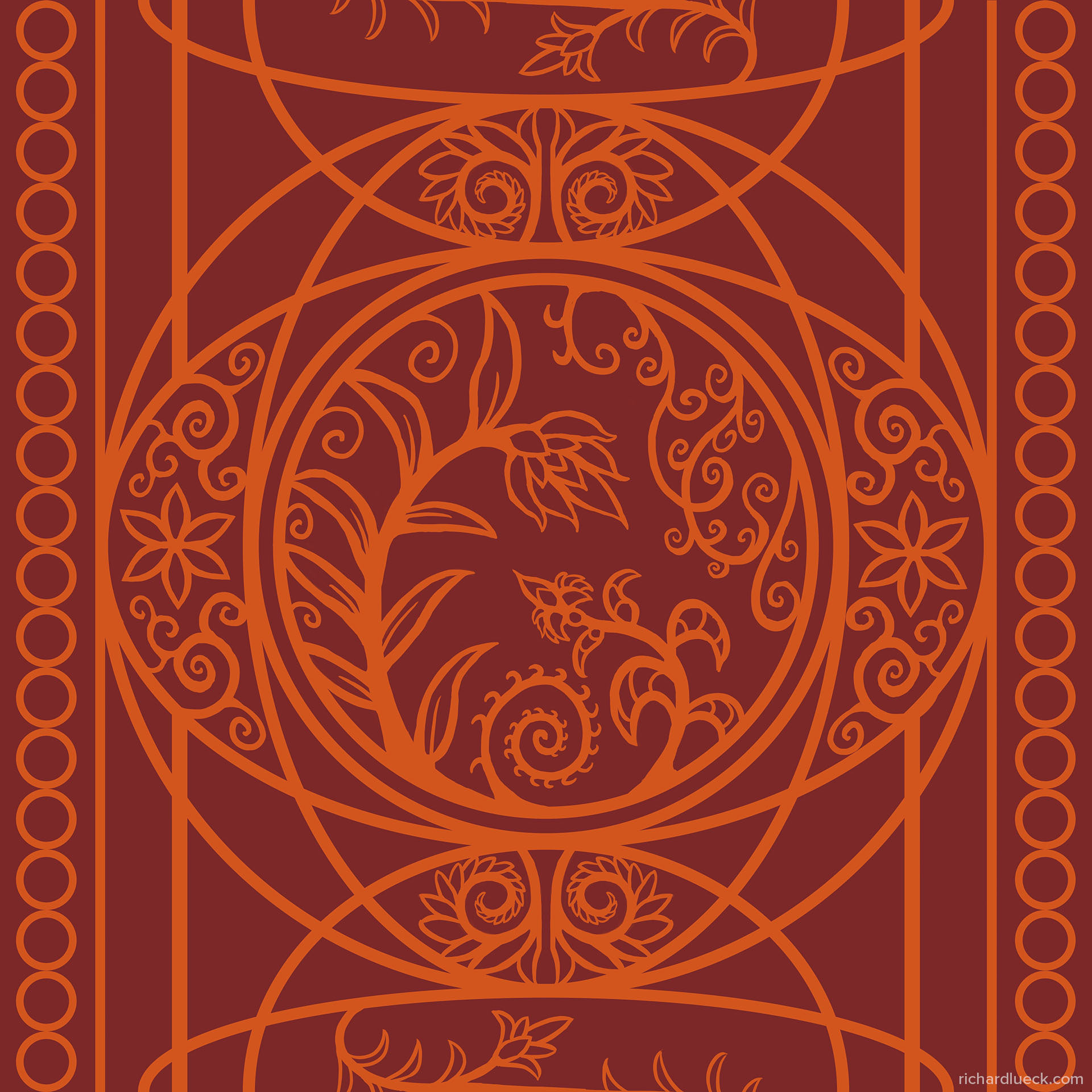the carpet design I created