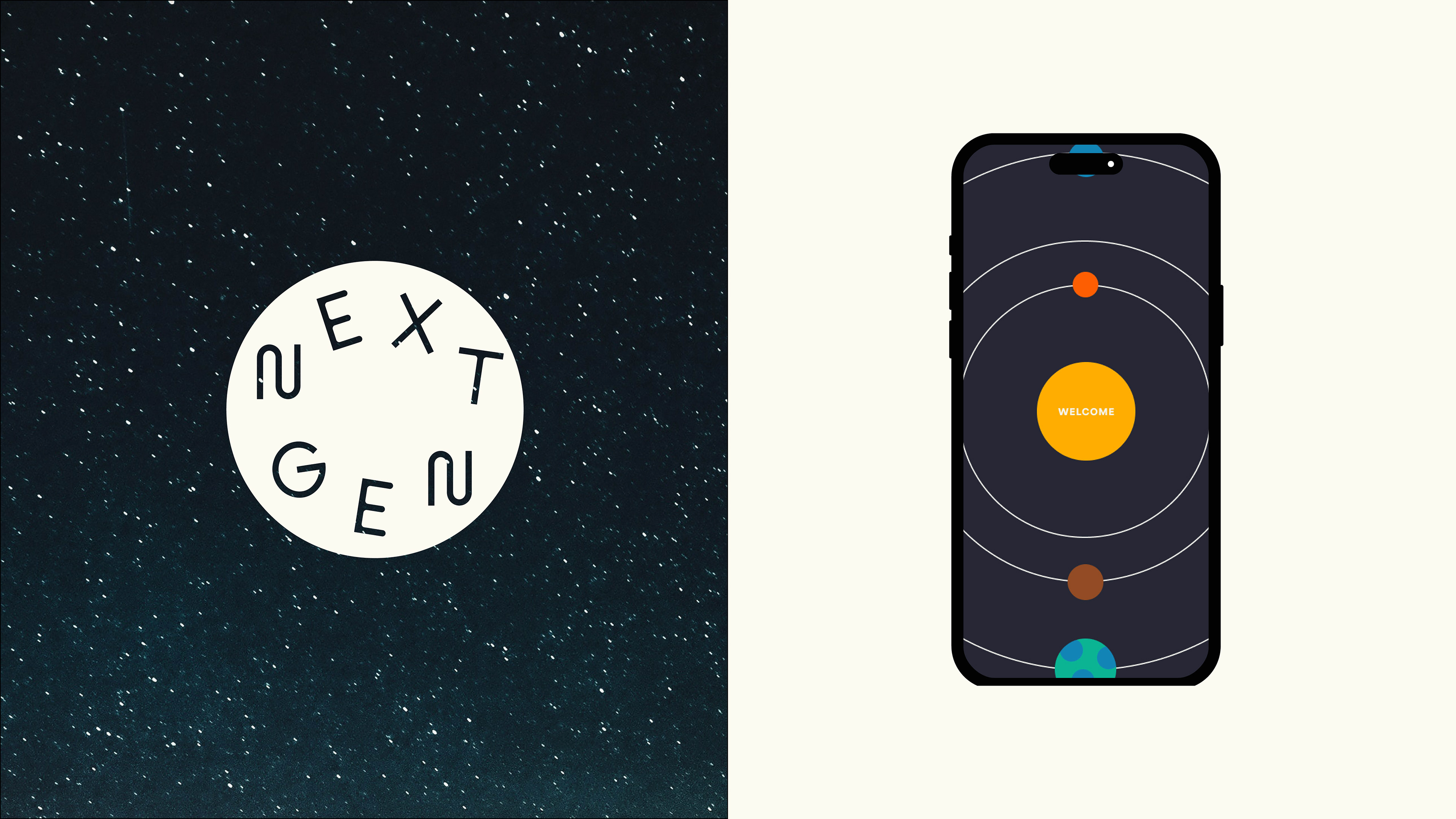 App redesign imagining NASA for children