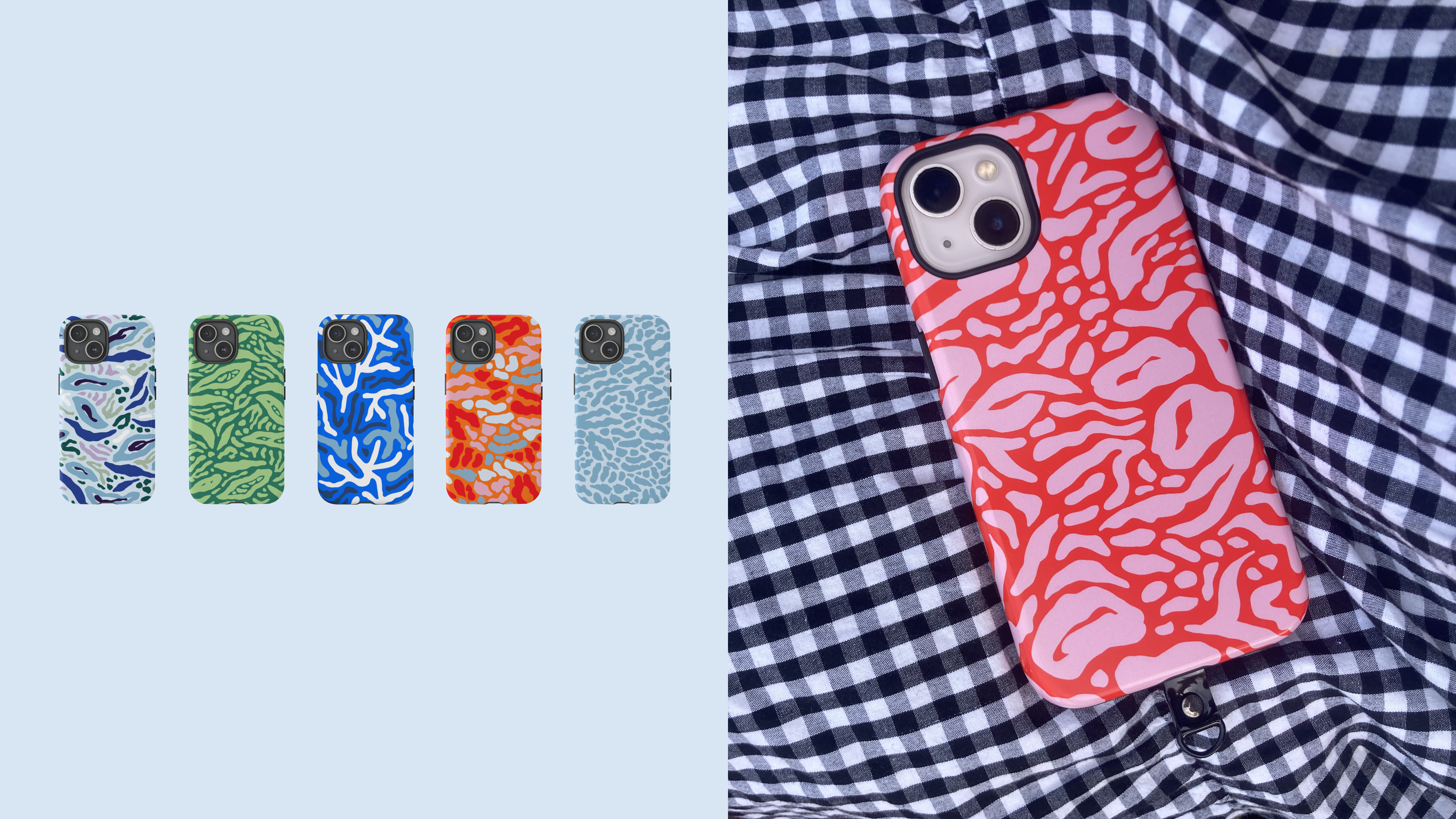 Print design and production of phone cases