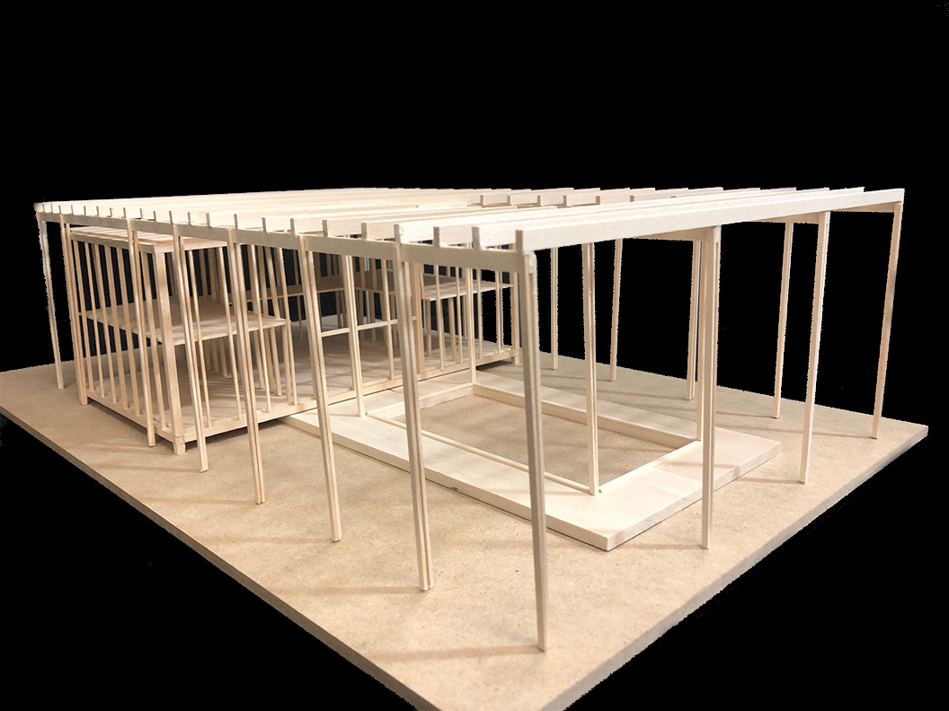 Umbrella House Model