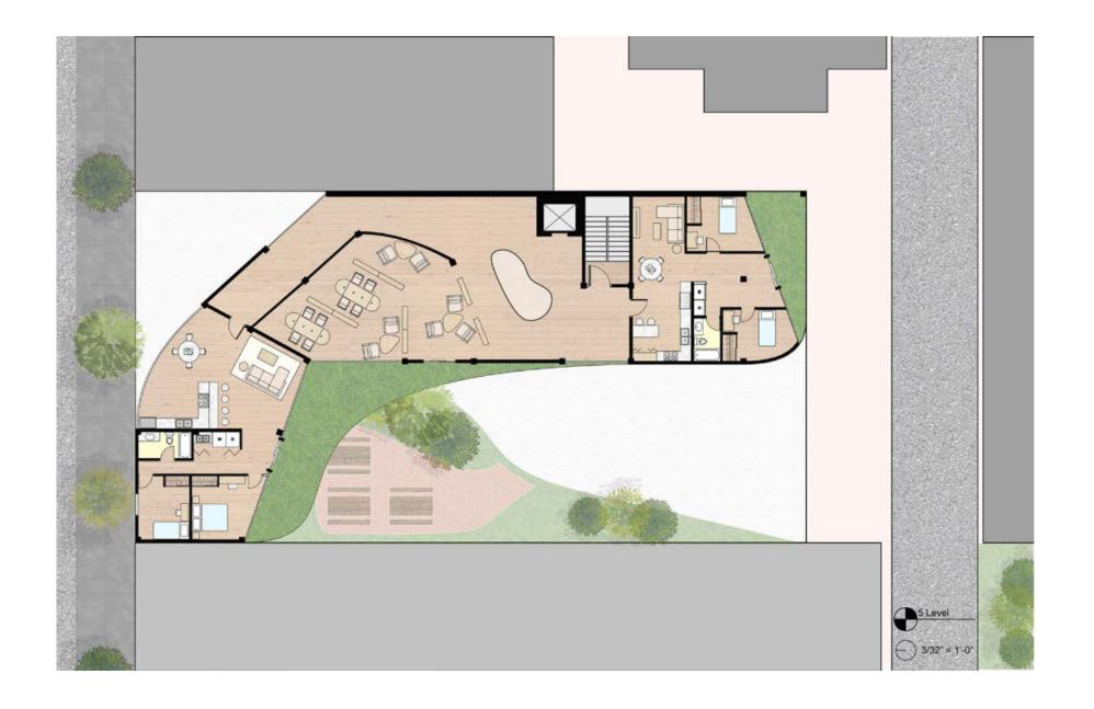 5 Floor Plan with Shared Library Spaces