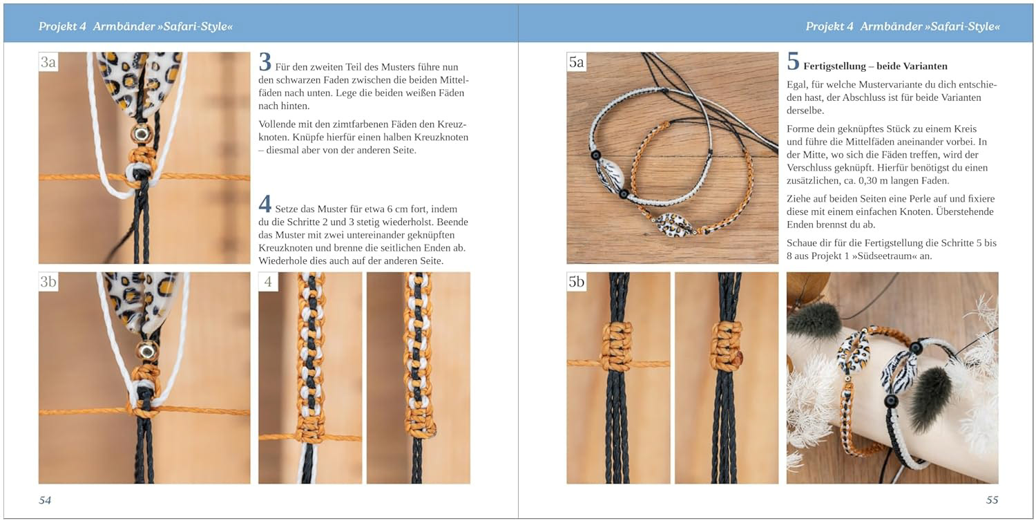 Kunstvoller Makramee-Schmuck