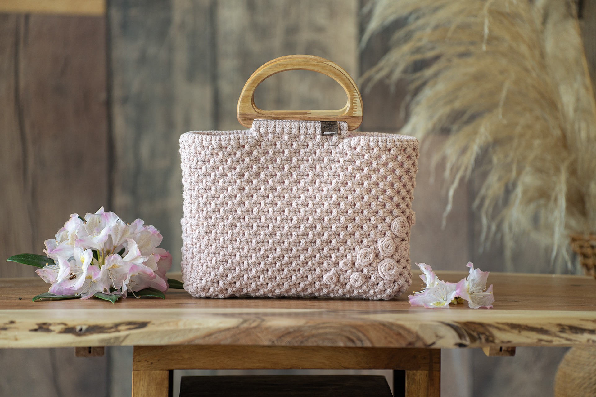 Handlebag "Rose"