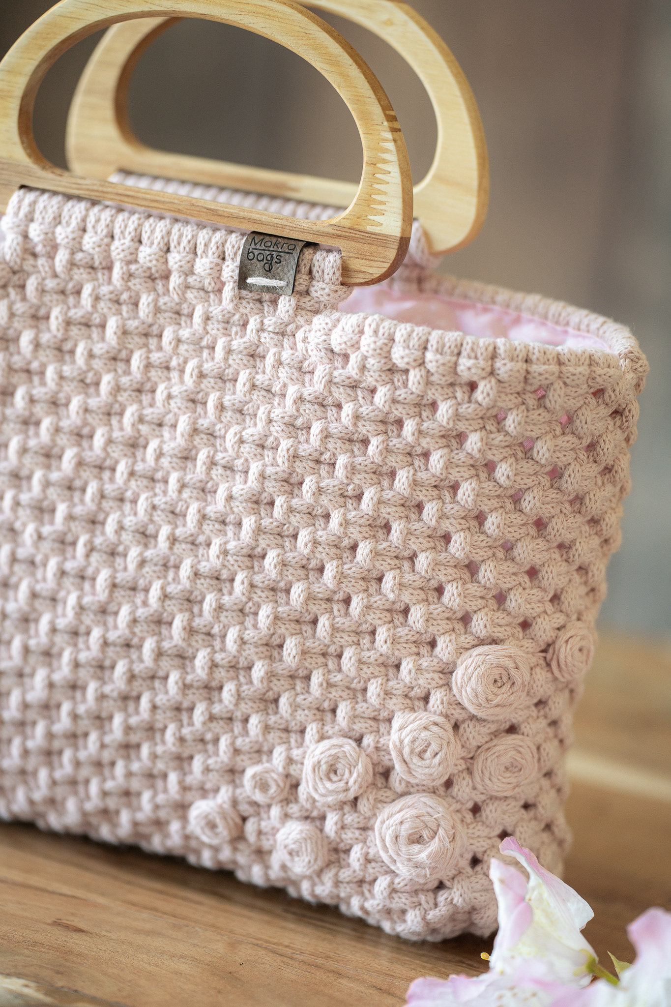 Handlebag "Rose"