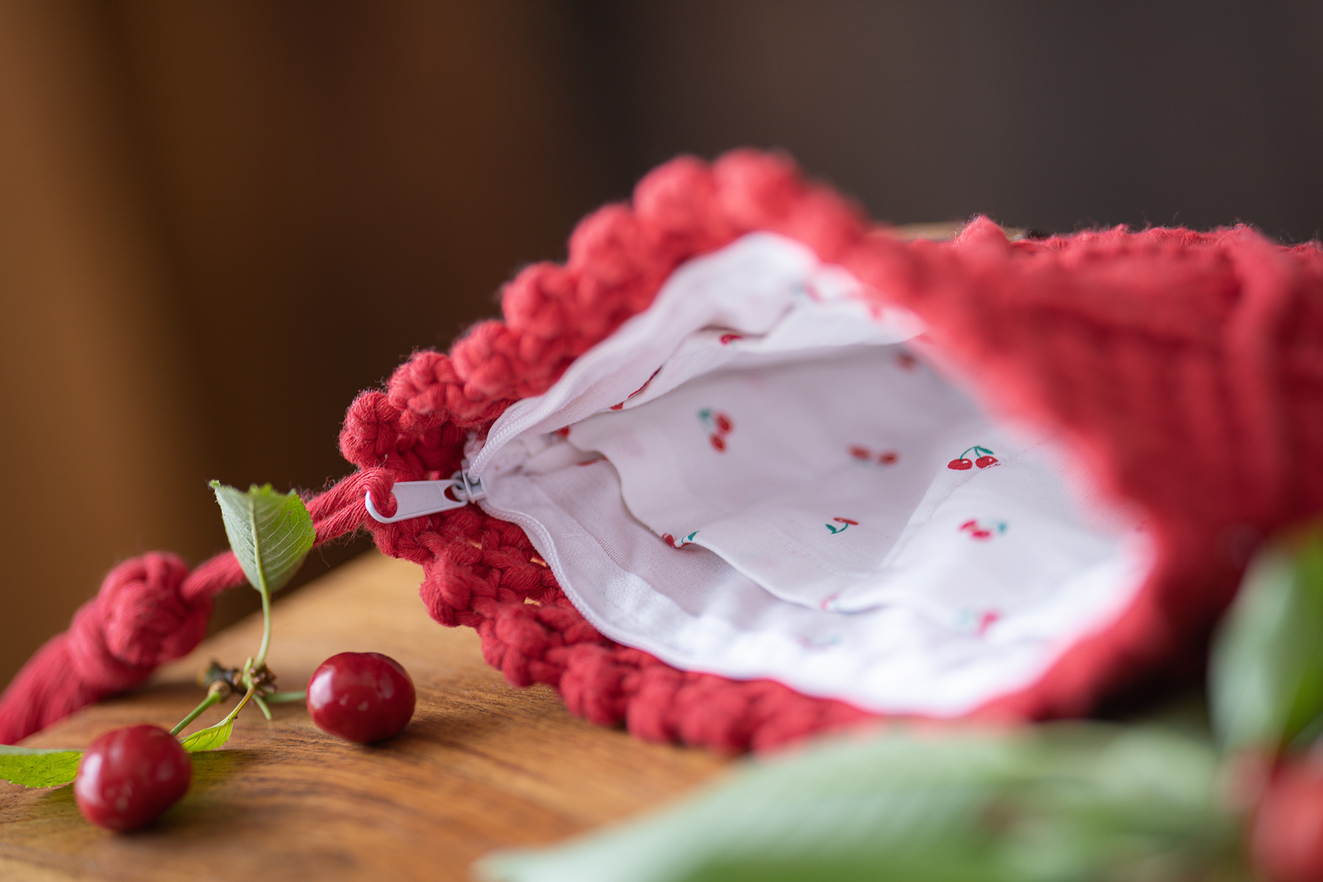 Kosmetiktasche "Cherry"