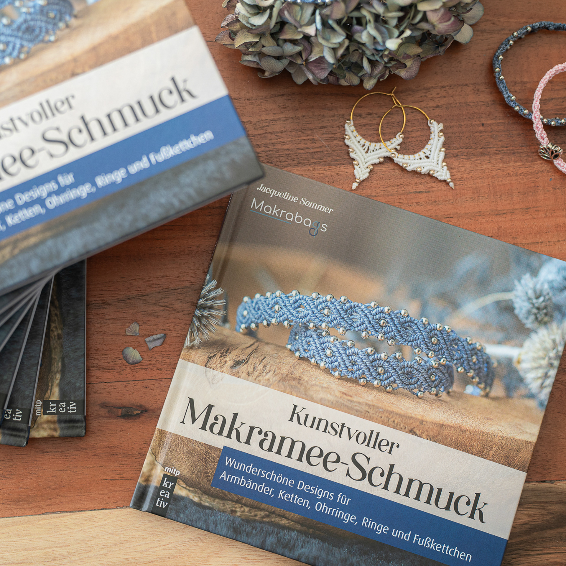 Kunstvoller Makramee-Schmuck