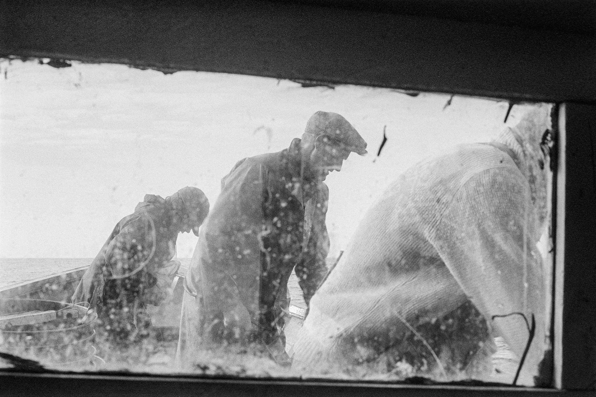 Cod fishing off Port Kirwan, November 1977