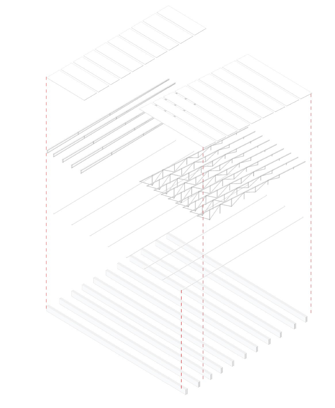Roof Structure Axon