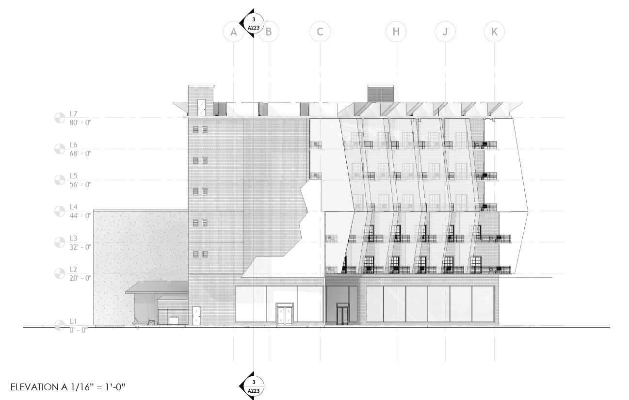 Elevation A