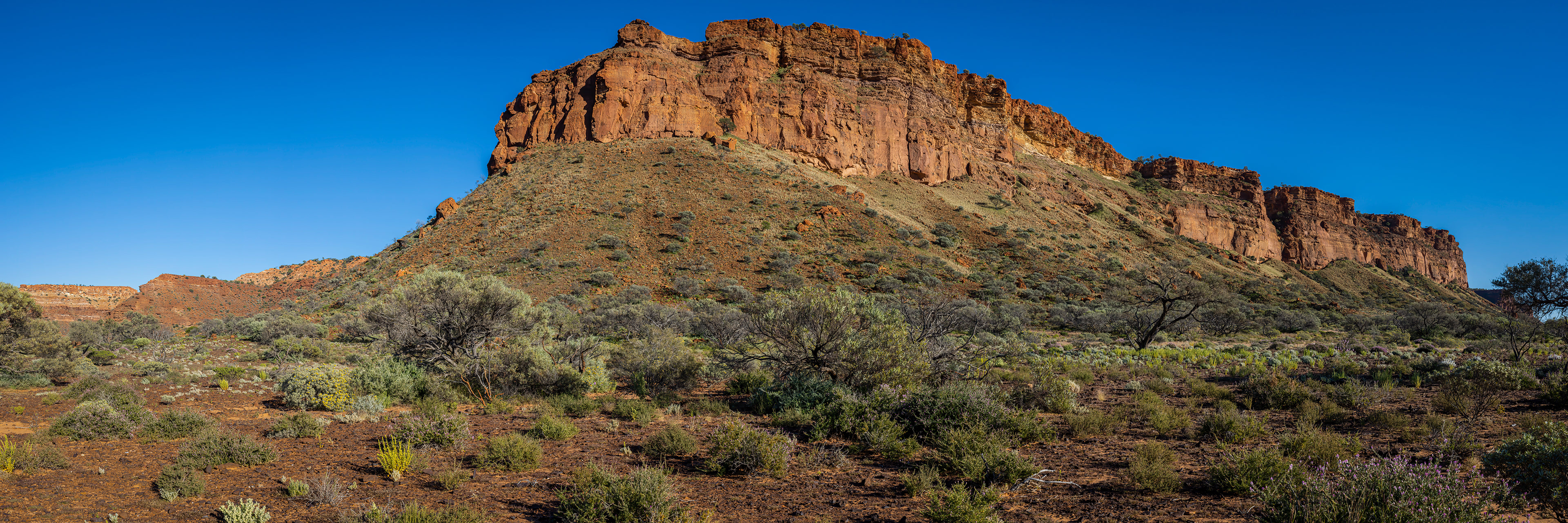 HDR panorama of Kennedy Range National Park, Western Australia
