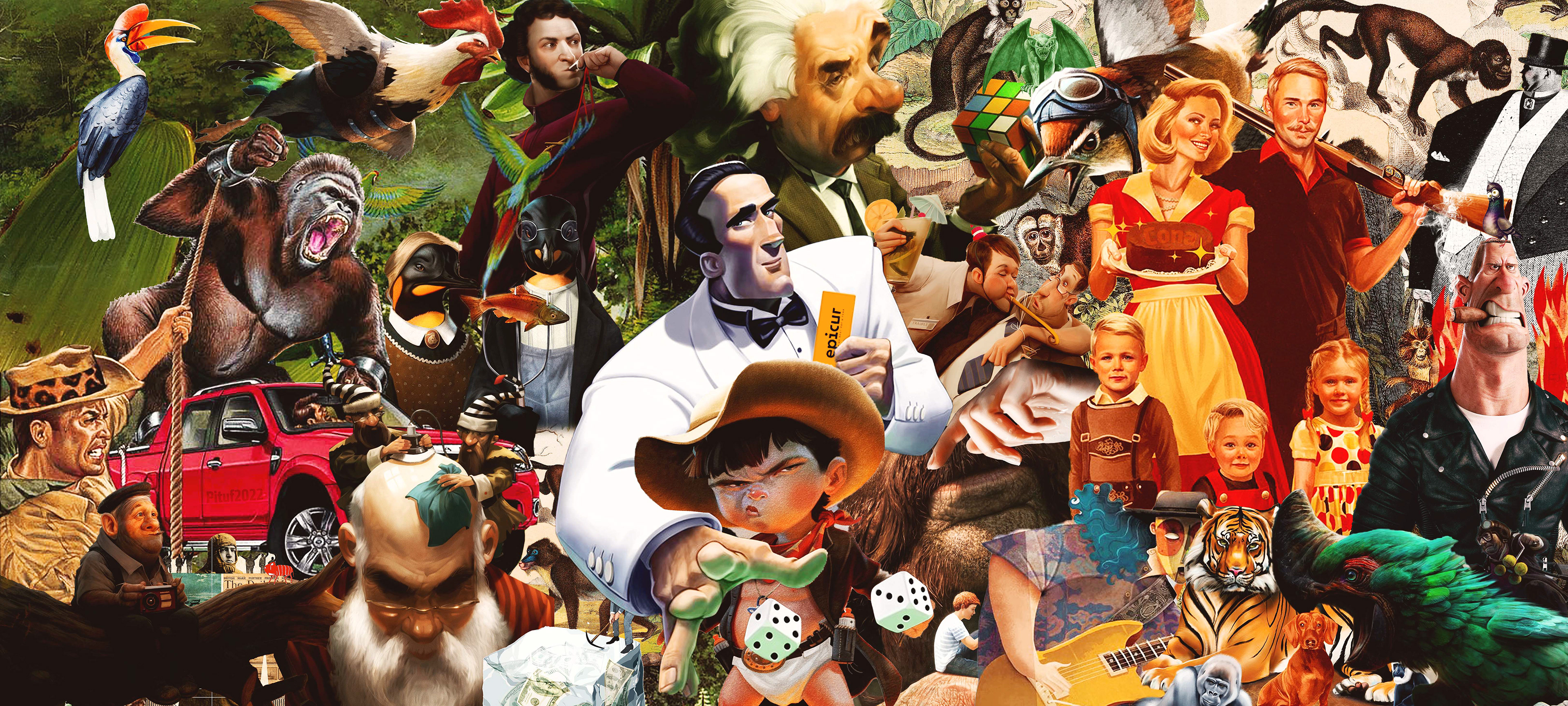 Wall paper for Epicur