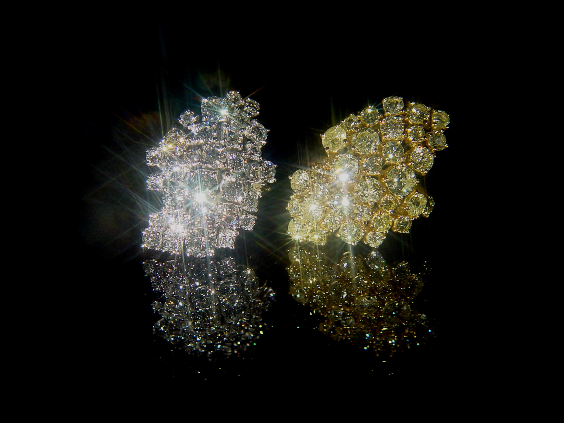 Anelli in oro 18 kt e Diamanti