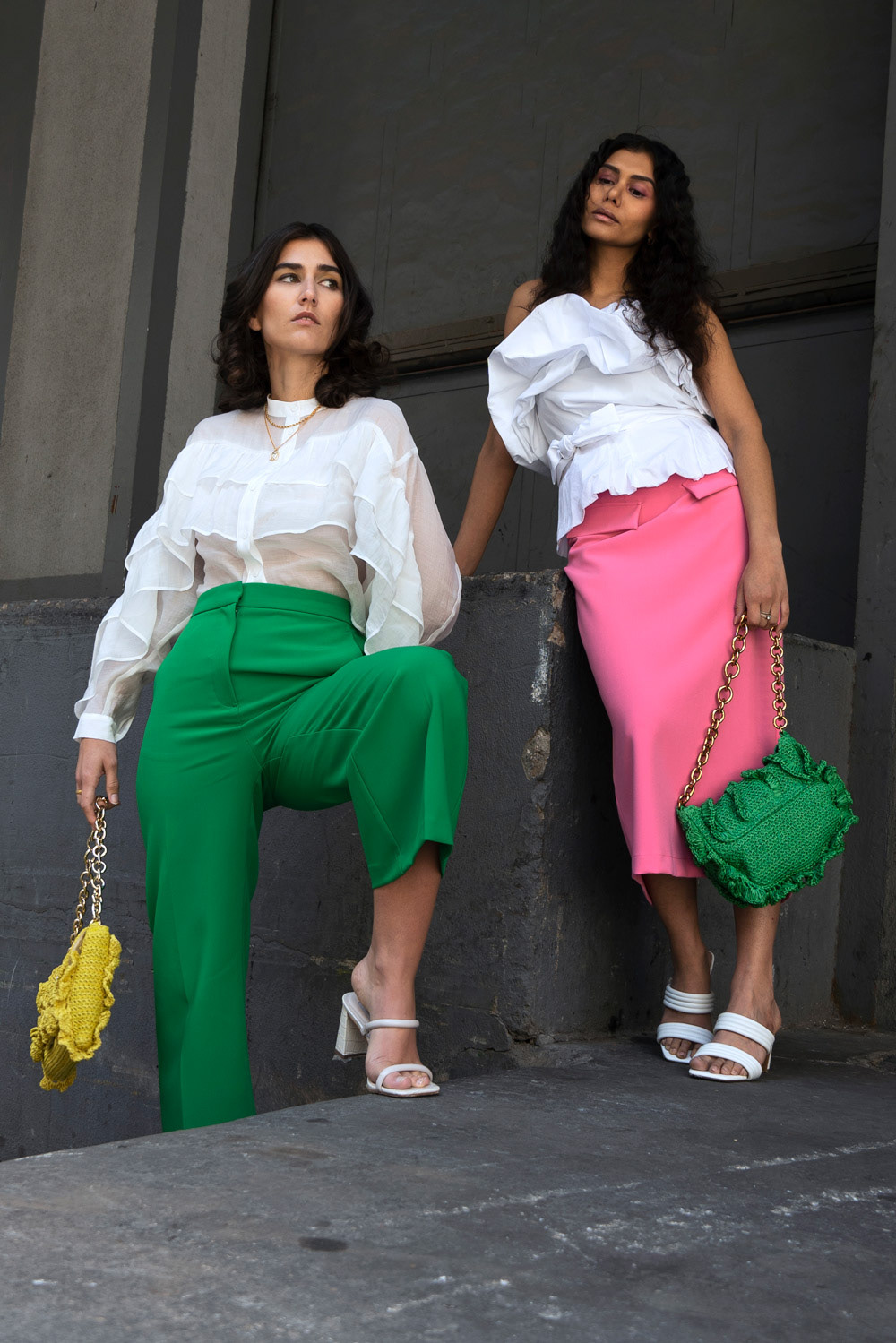 Photo: Michael Das Model: Miller Bradford, Geeta Von Goethem