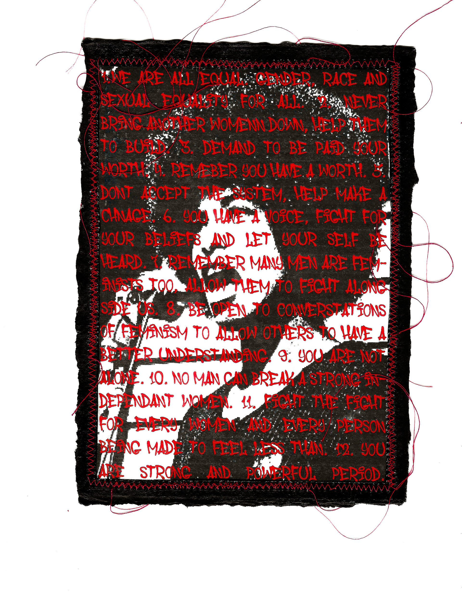 Riot Grrrl Manifesto Art Book