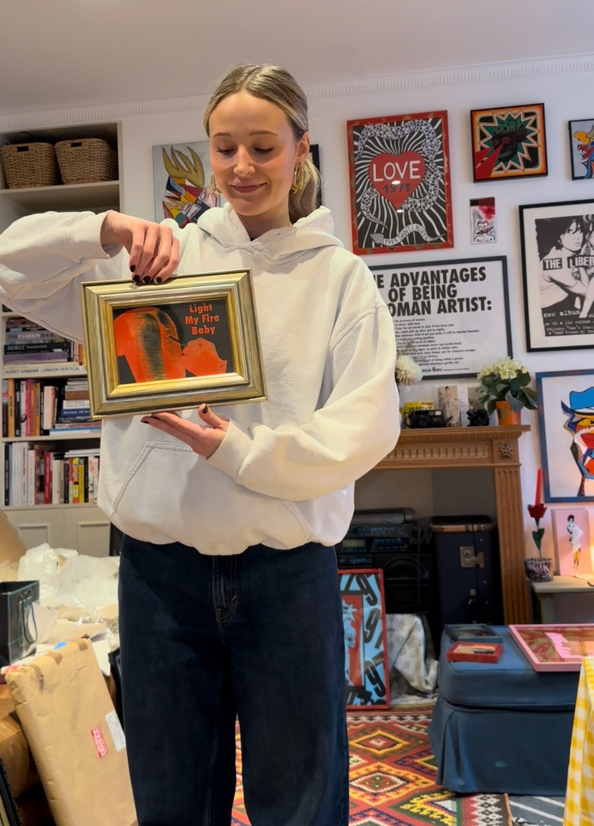 Framed Light My Fire Baby