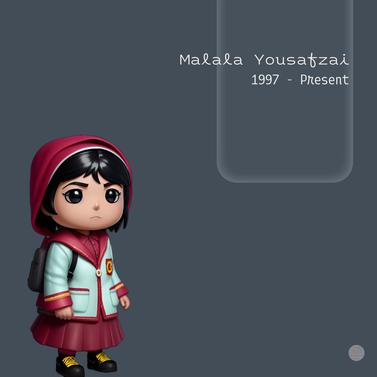 Dudsies | Malala Yousafzai | Portrait
