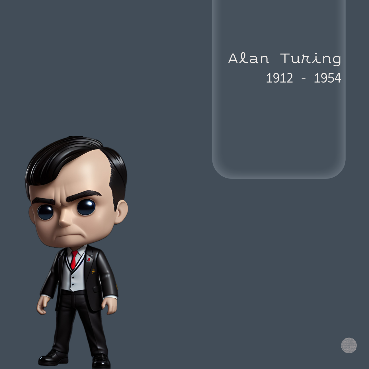 Dudsies | Alan Turing | Portrait
