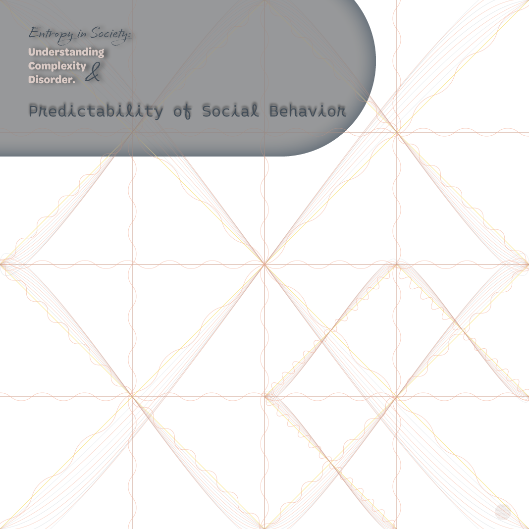 Predictability of Social Behavior Model