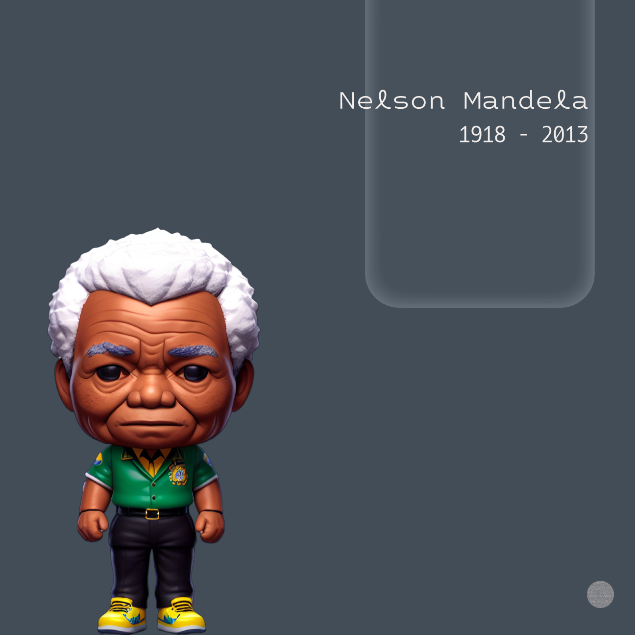 Dudsies | Nelson Mandela | Portrait