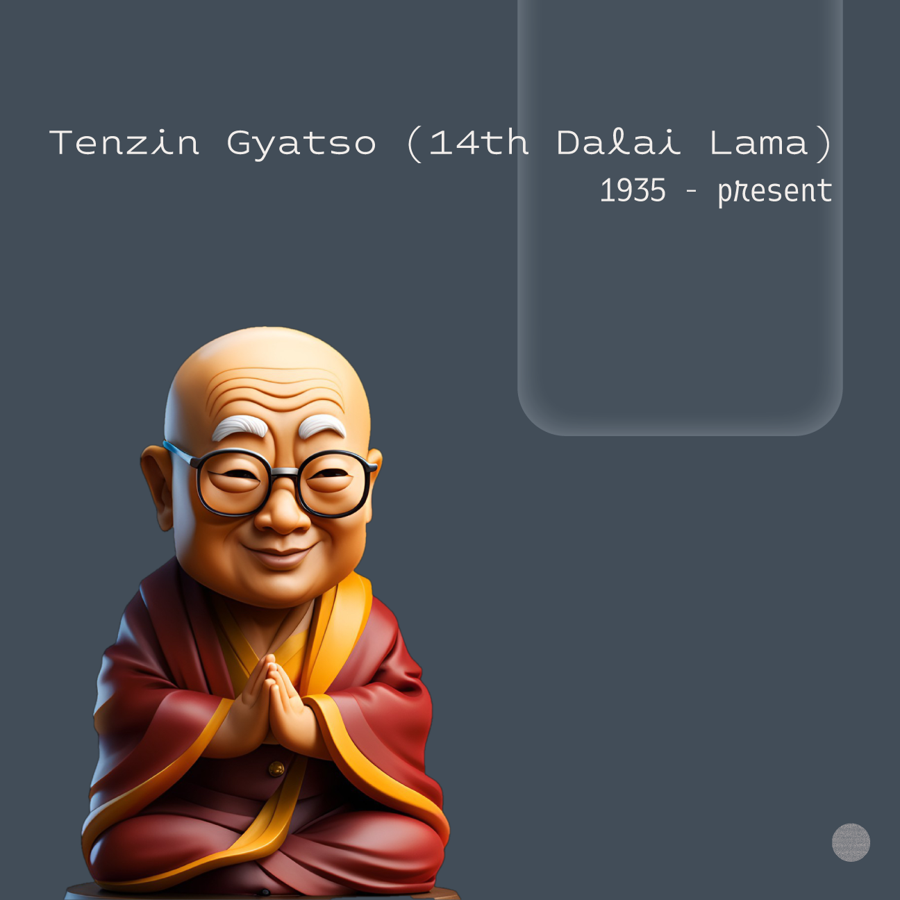 Dudsies | 14th Dalai Lama | Portrait
