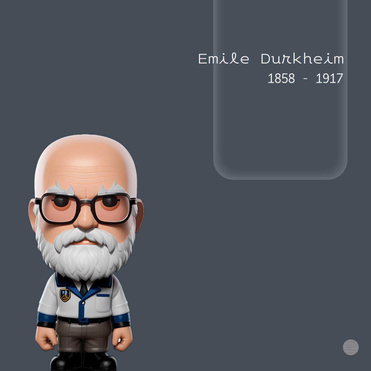 Dudsies | Emile Durkheim | Portrait