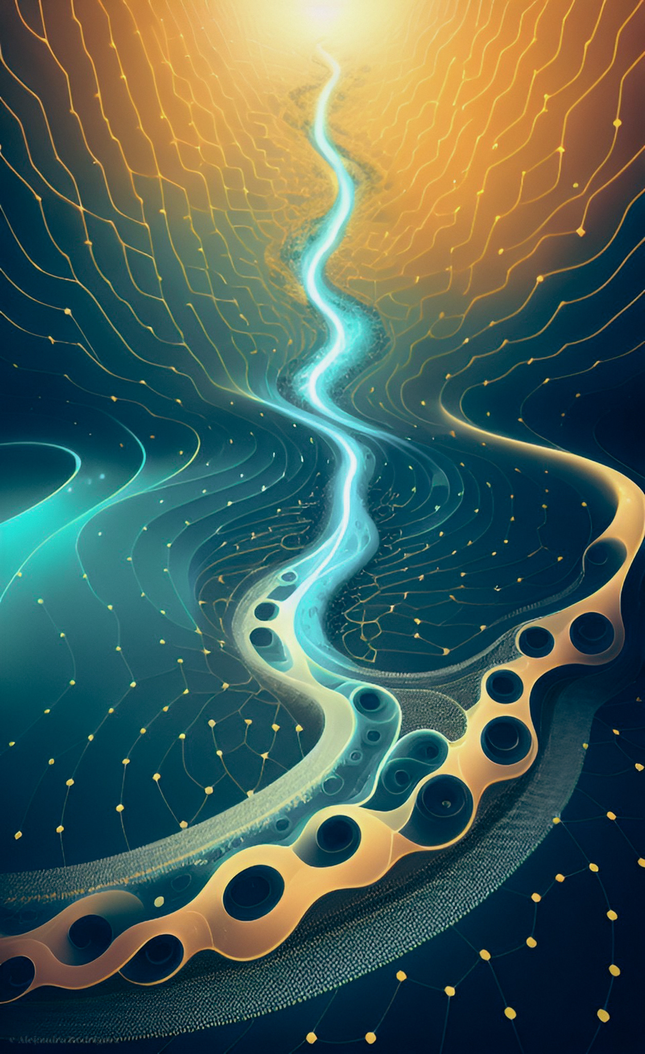 Cosmic Web | AI Artwork
