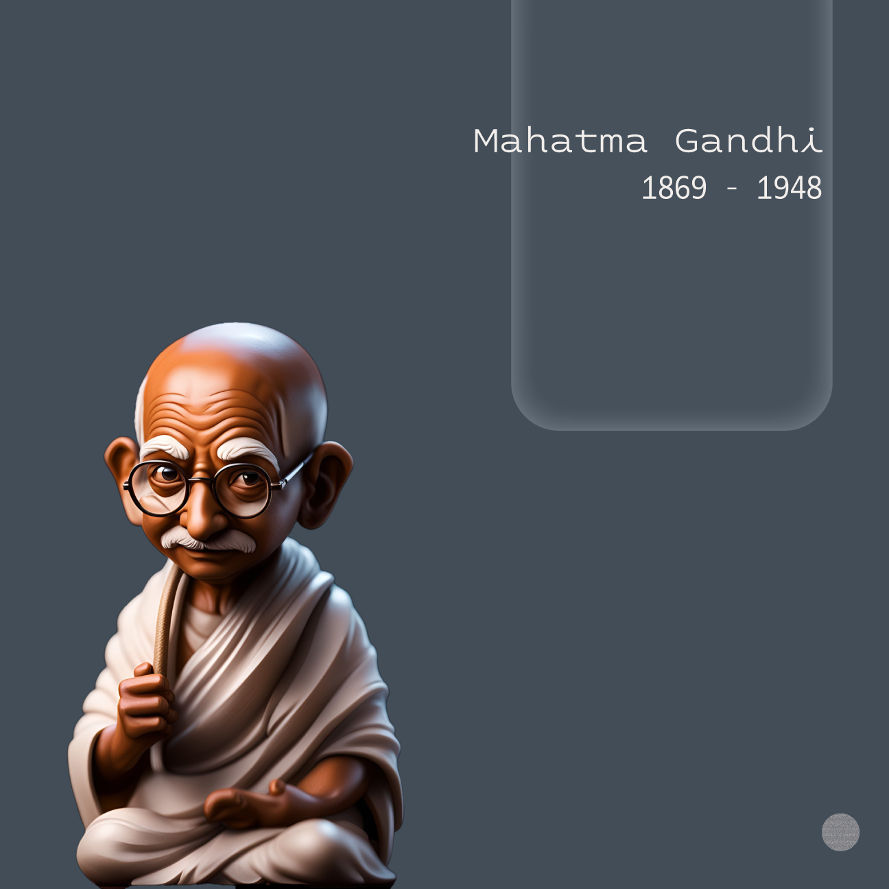 Dudsies | Mahatma Gandhi | Portrait