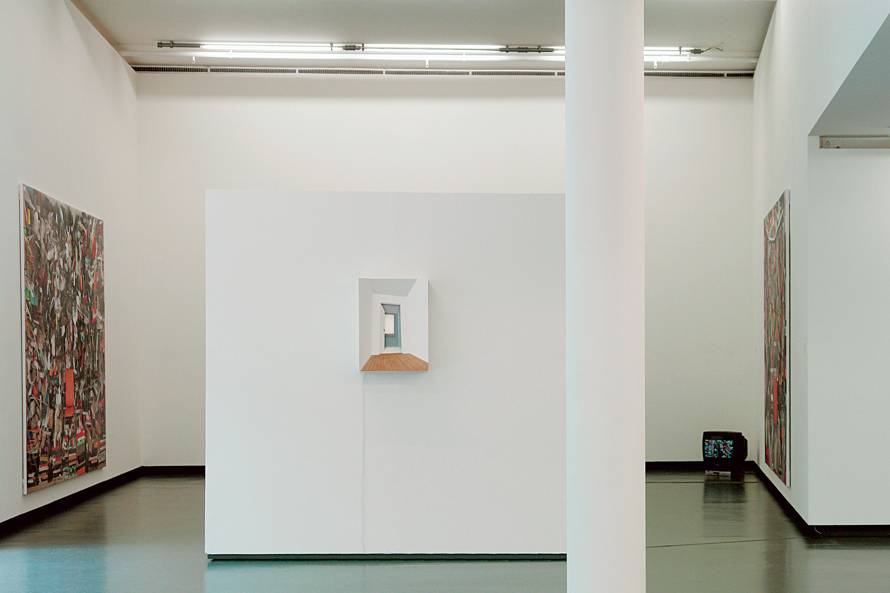 Tentoonstelling, 'i Treurend om een punt', 2011 Schunck, Heerlen, Nederland