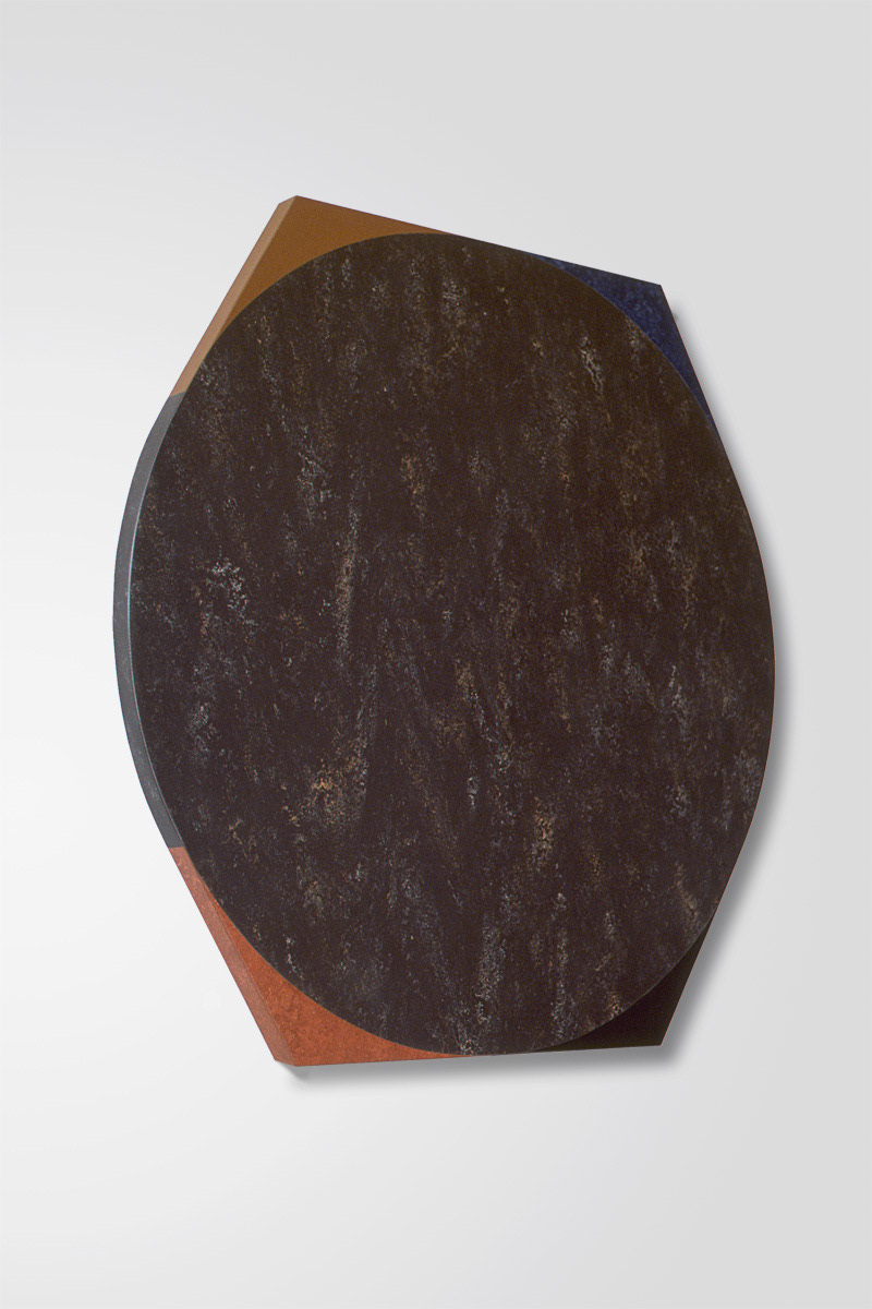 Watch, 1990 Linoleum op paneel, D. 145 cm