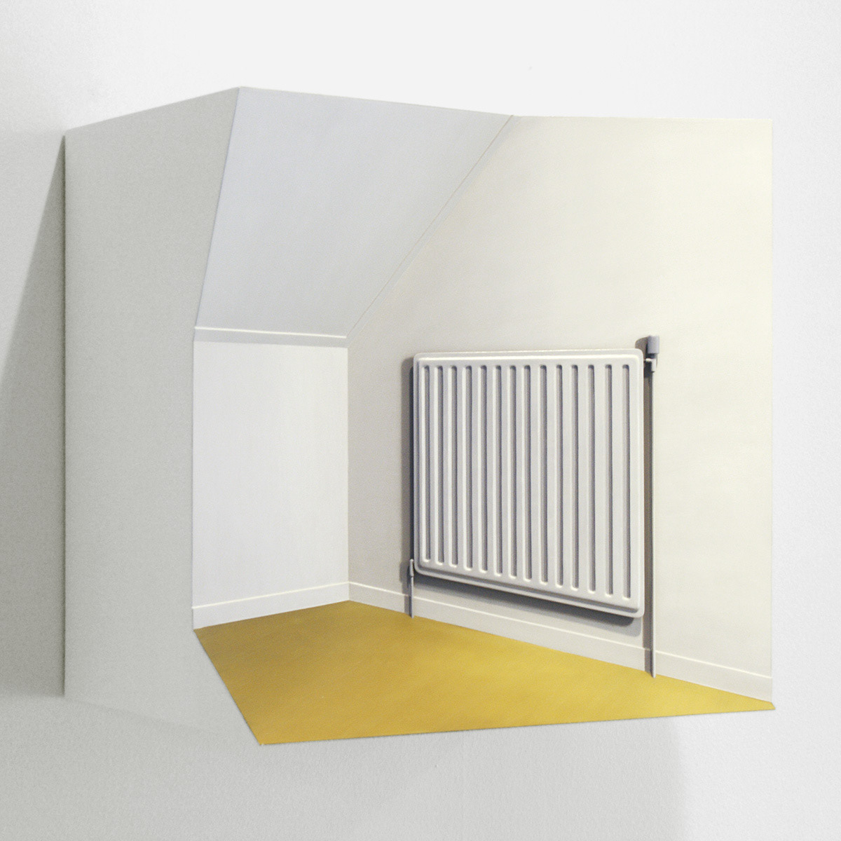 Cv, 2007. Mdf, Verf, Metaal, B.-55 H.-50 D.-45 Cm.