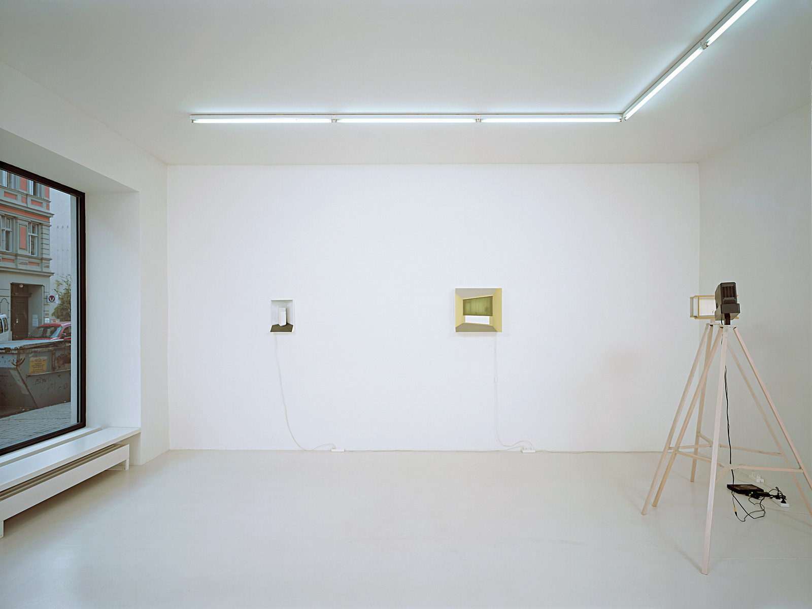 Tentoonstelling, 'Neue Arbeiten', 2006 Architectur Galerie Berlin, Berlijn, Duitsland