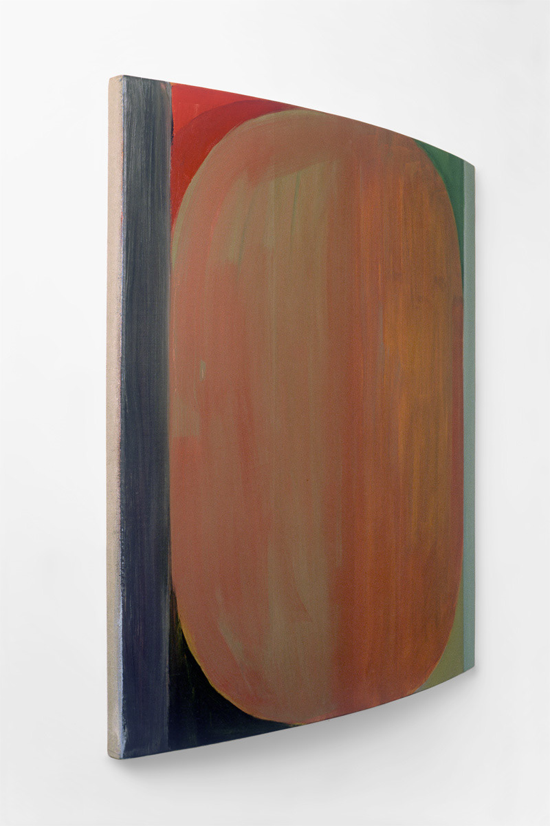 Z.T. 1990 Olieverf op doek op paneel, H. 140 - 130 cm