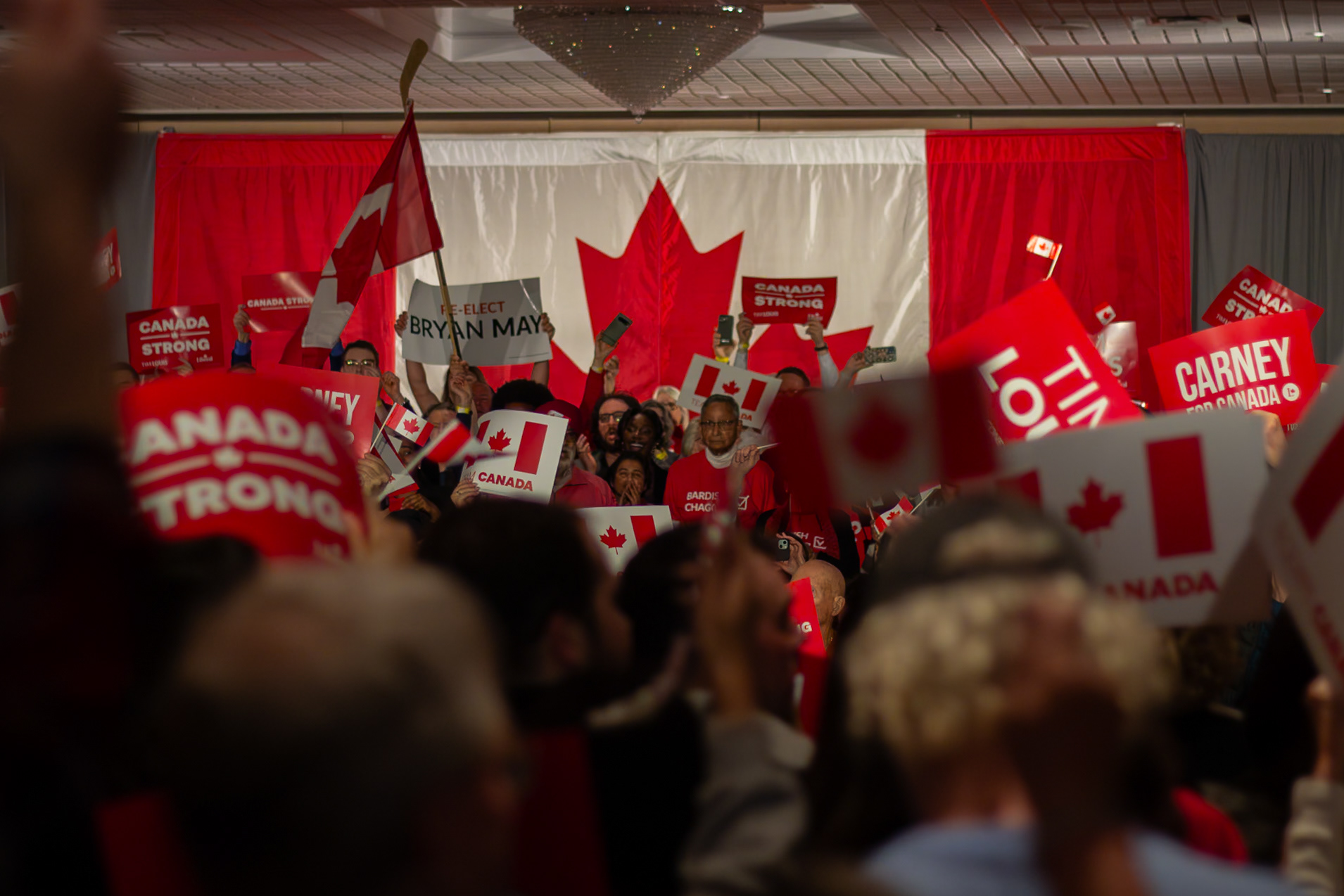 Mark Carney Federal Election Rally, Kitchener ON 2025