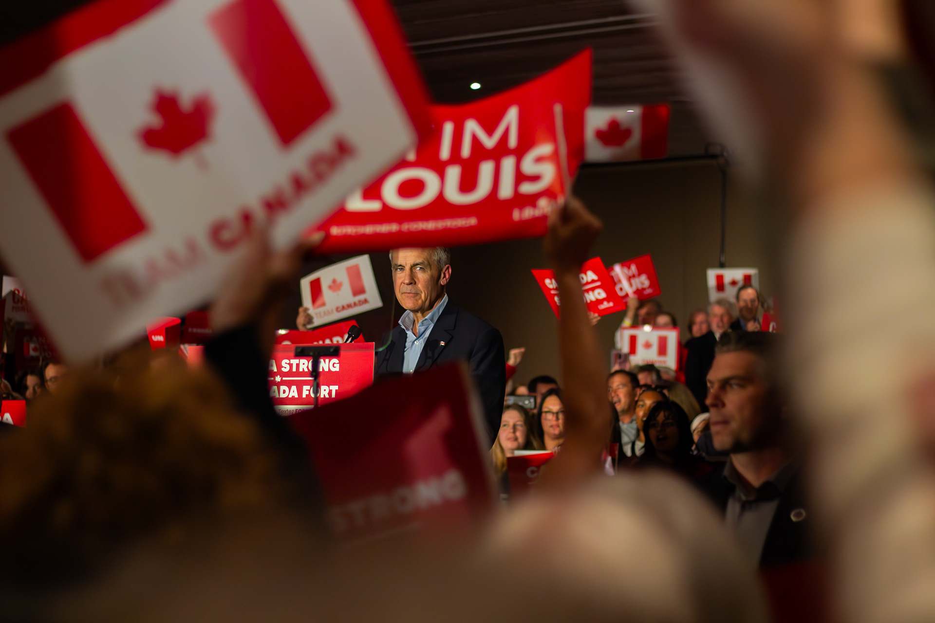 Mark Carney Federal Election Rally, Kitchener ON 2025