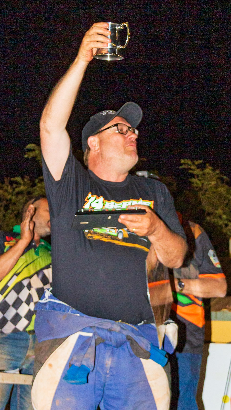 74, Bernie toasts Ash