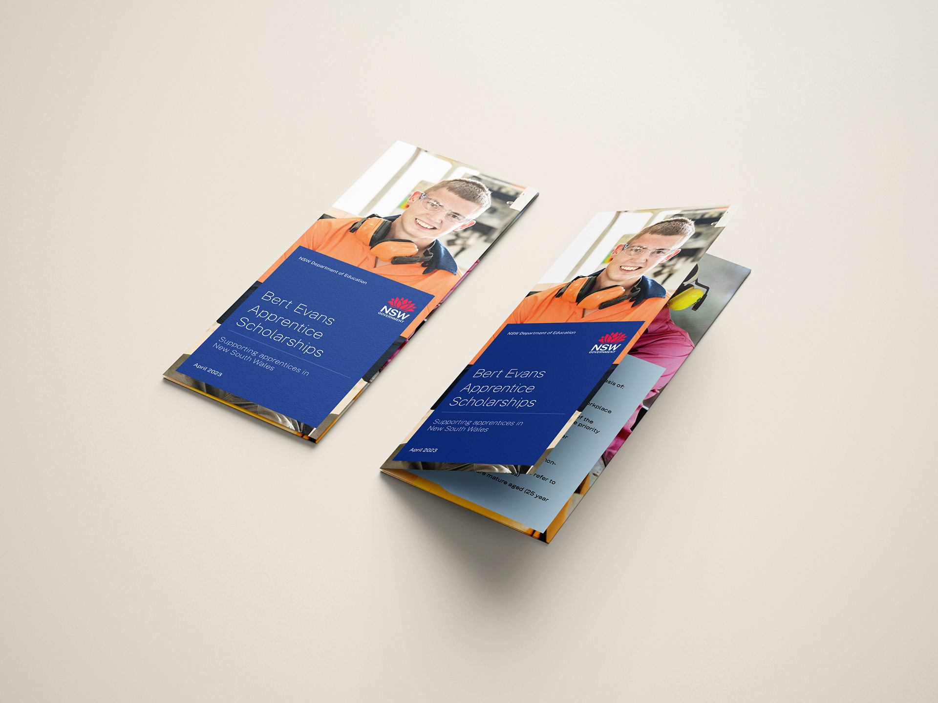 Bert Evans Foundation Scholarship Flyer Cover