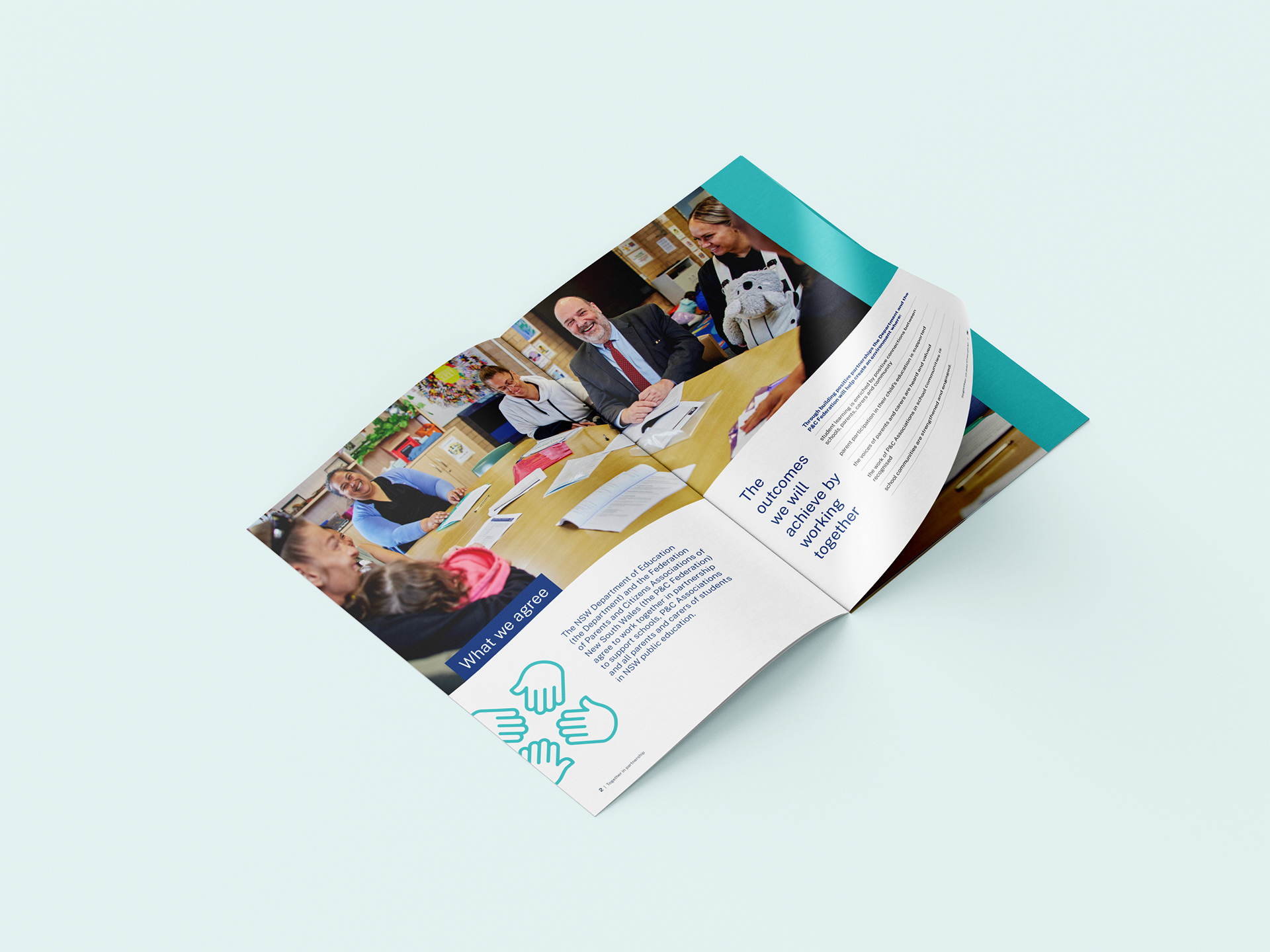 NSW Department of Education and Federation of Parents and Citizens Associations of NSW Partnership Agreement Brochure