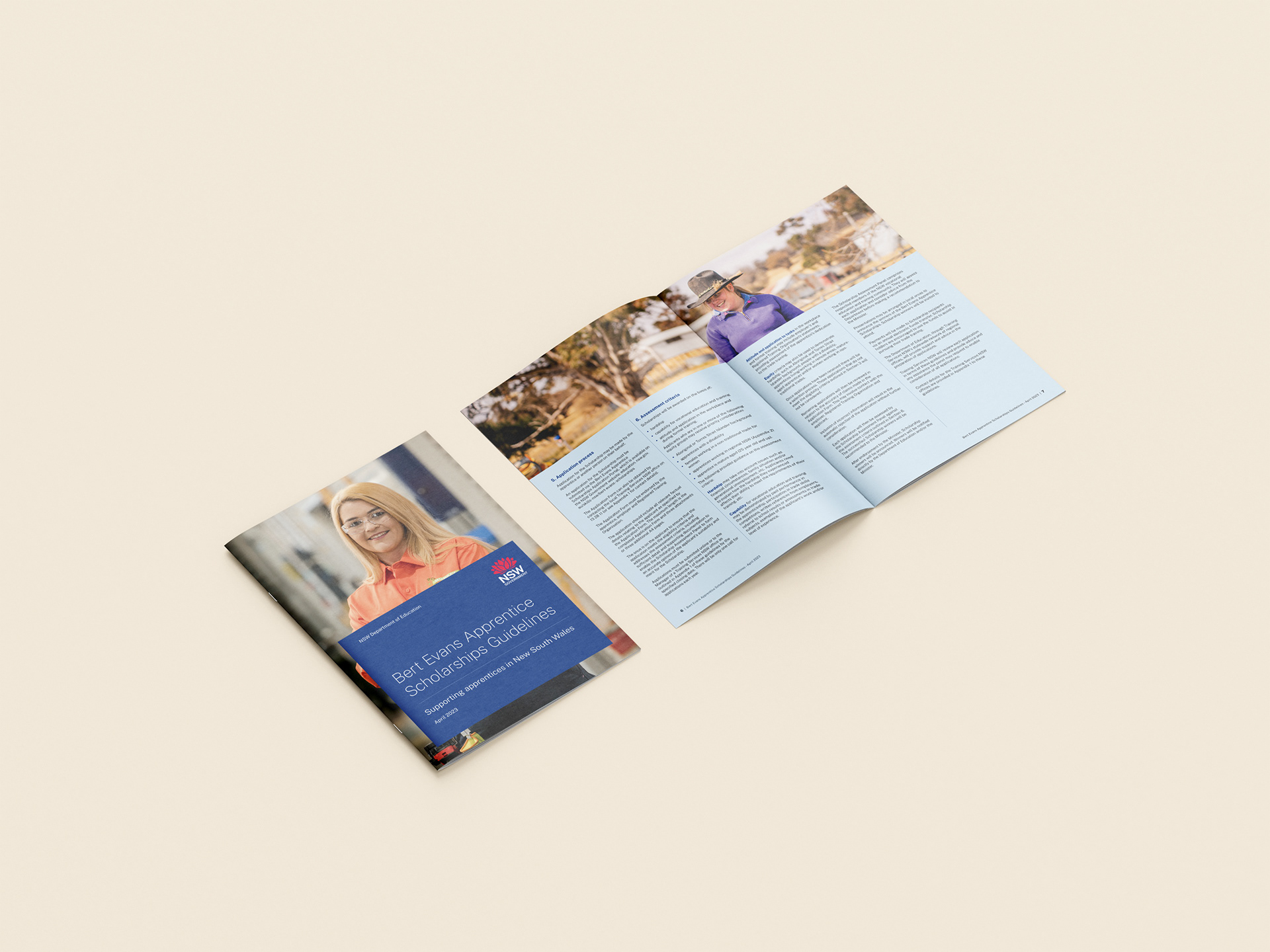 Bert Evans Foundation Scholarship Guidelines Brochure