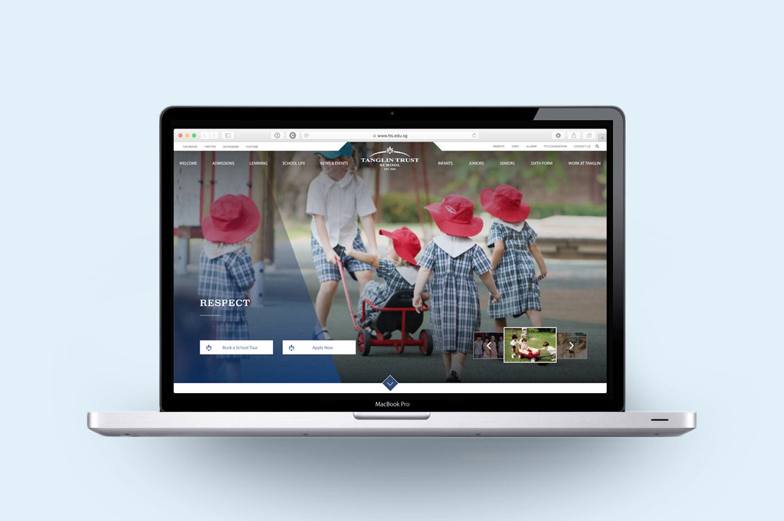 School website design