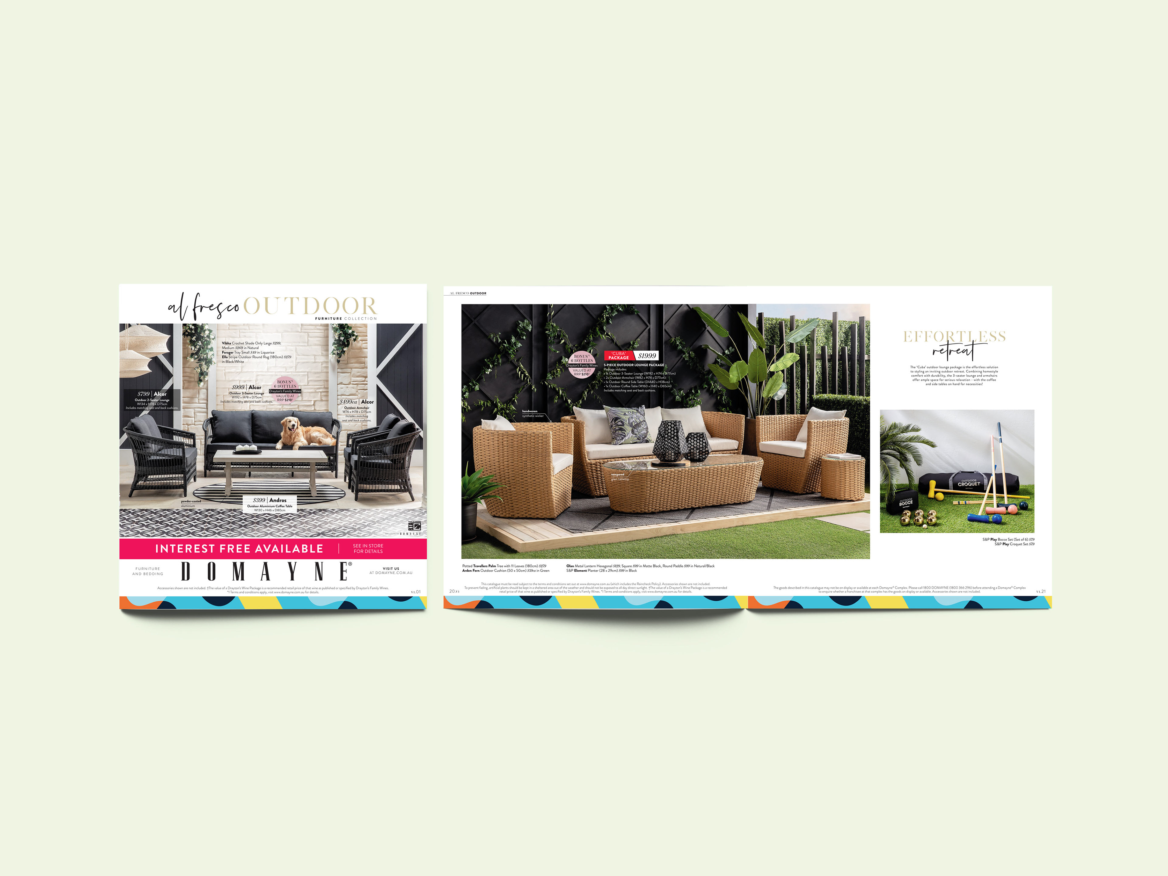 Domayne Outdoor Furniture Catalogue