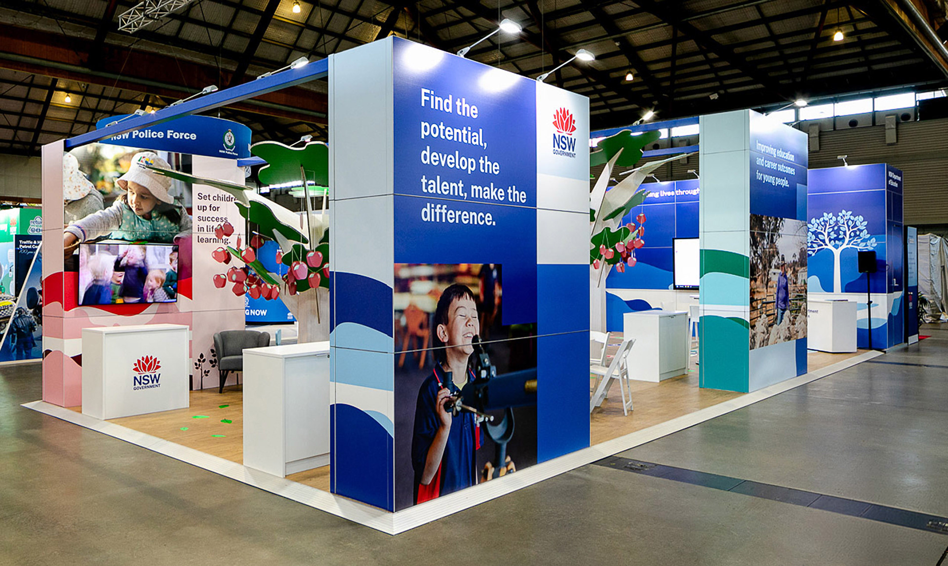 DoE Royal Easter Show 2025 Booth Design