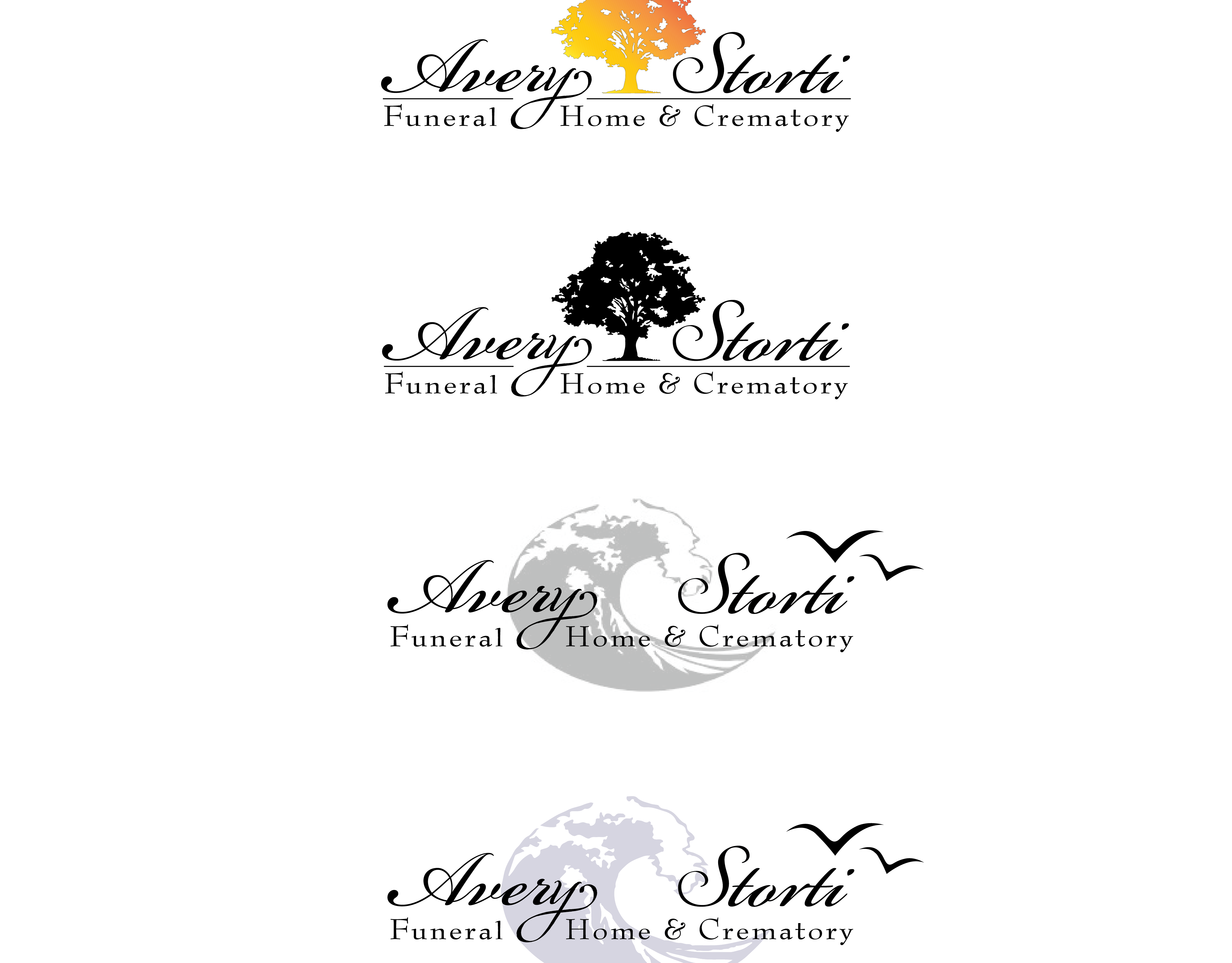 funeral home logo design