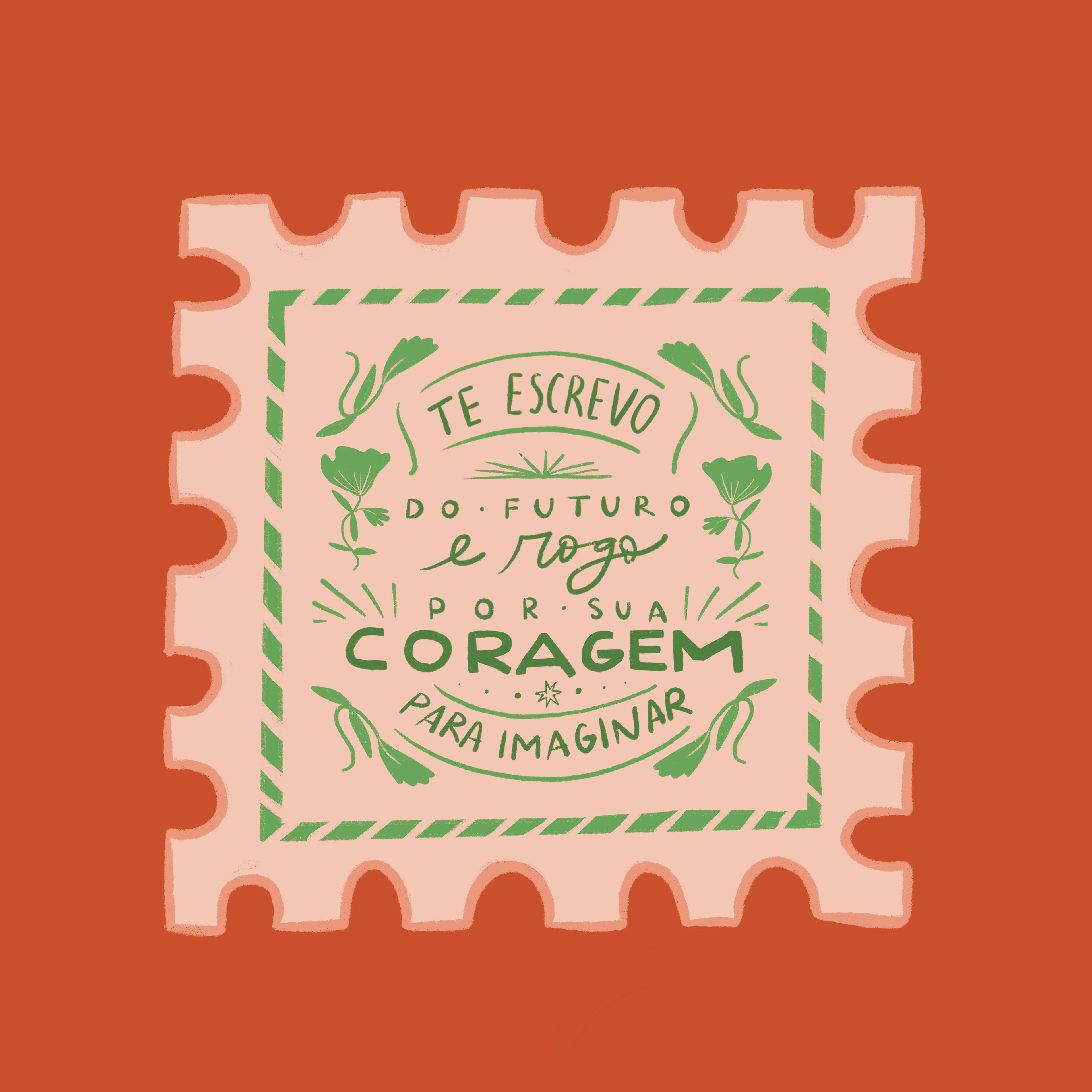 Deborah Hoffmann Postcard Stamp Deborah Hoffmann Postcard Stamp