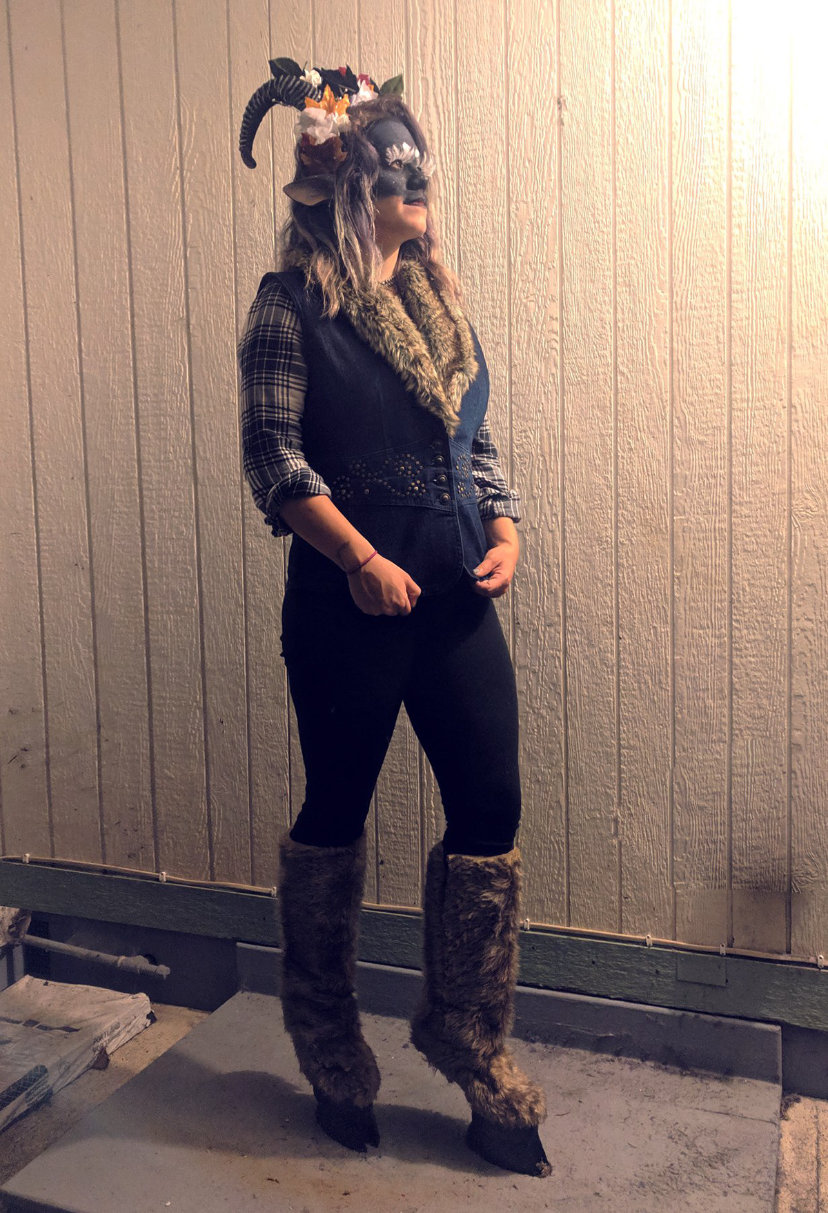 Satyr Makeup & Hoof Boots